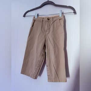 Vintage 90s Baby Gap 18-24 Months Toddler Beige Khaki Chino Pants Dress Church